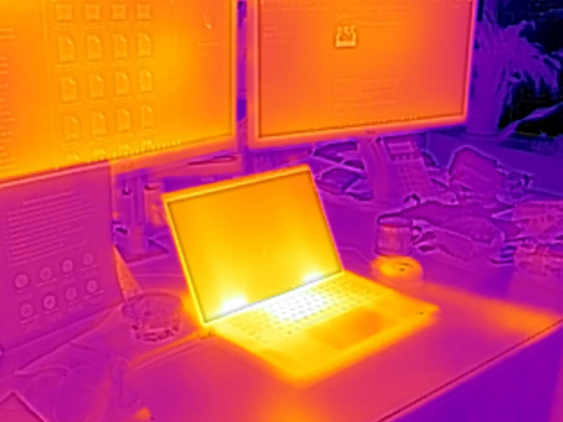 Thermal Imaging: Laptop Wastage