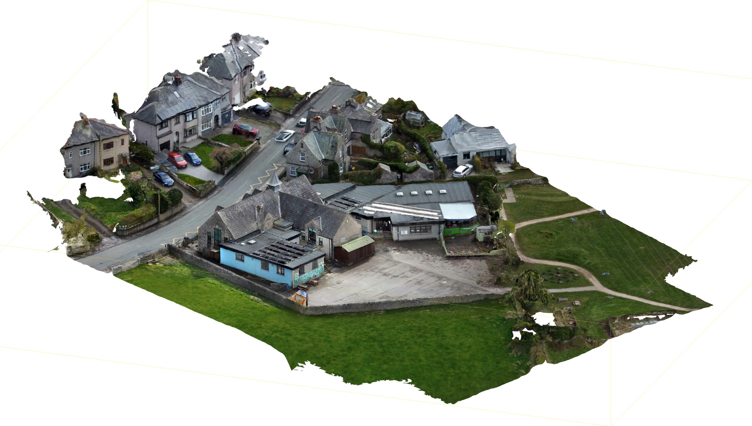 Assessing the fabric: Site render